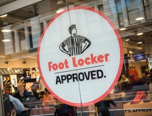 Foot Locker Vinyl sign