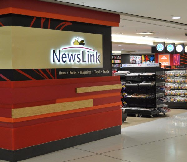 A bookstore inside a mall